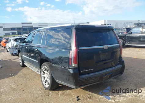 2016 Cadillac Escalade Esv Luxury Collection из США, поврежденный, VIN 1GYS3HKJ5GR275884